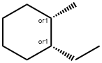 CIS-1-ETHYL-2-METHYLCYCLOHEXANE 结构式