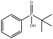 (tert-Butyl)phenylphosphinic acid 结构式