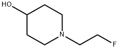 1-(2-氟乙基)-4-羟基哌啶 结构式