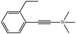 Silane, [(2-ethylphenyl)ethynyl]trimethyl- (9CI) 结构式