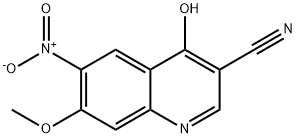 4-羟基-7-甲氧基-六硝基癸啉-3-甲腈 结构式