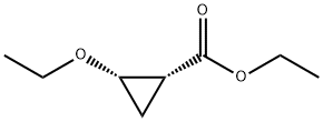 Cyclopropanecarboxylic acid, 2-ethoxy-, ethyl ester, (1R,2S)- (9CI) 结构式