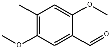 2,5-二甲氧基-4-甲苯甲醛 结构式