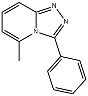 5-Methyl-3-phenyl-1,2,4-triazolo[4,3-a]pyridine 结构式