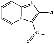 2-氯-3-硝基咪唑并[1,2-A]吡啶 结构式