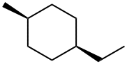 CIS-1-ETHYL-4-METHYLCYCLOHEXANE 结构式