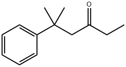 5-methyl-5-phenylhexan-3-one  结构式