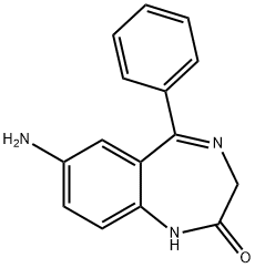 7-氨基硝基安定 结构式