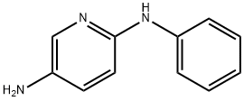 N2-苯基吡啶-2,5-二胺 结构式