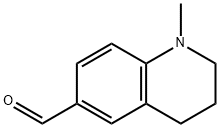 1-甲基-1,2,3,4-四氢喹啉-6-甲醛 结构式