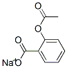 O-乙酰基水杨酸钠 结构式