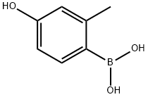 4-羟基-2-甲基苯硼酸 结构式