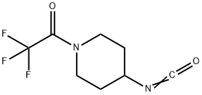 PIPERIDINE, 4-ISOCYANATO-1-(TRIFLUOROACETYL)- (9CI) 结构式