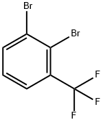 1,2-二溴-3-(三氟甲基)苯 结构式