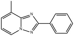 8-Methyl-2-phenyl[1,2,4]triazolo[1,5-a]pyridine 结构式