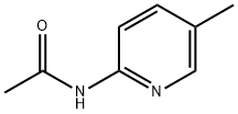 2-乙酰氨基-5-甲基吡啶 结构式