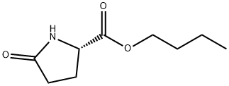 (S)-(-)-2-吡咯烷酮-5-羧酸丁酯 结构式