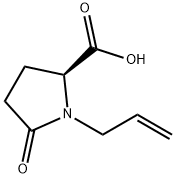 L-Proline, 5-oxo-1-(2-propenyl)- (9CI) 结构式