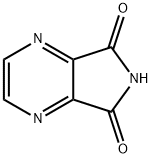 2,3-吡嗪二羧酰胺 结构式