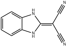 Propanedinitrile, (1,3-dihydro-2H-benzimidazol-2-ylidene)- (9CI) 结构式