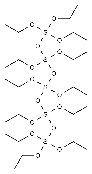 十二乙氧基五硅氧烷 结构式