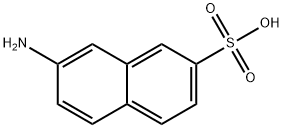 2-Aminonaphthalene-7-sulfonic acid 结构式