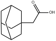 1-金刚烷乙酸 结构式