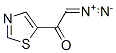 Ethanone,  2-diazo-1-(5-thiazolyl)- 结构式
