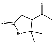 2-Pyrrolidinone, 4-acetyl-5,5-dimethyl- (9CI) 结构式