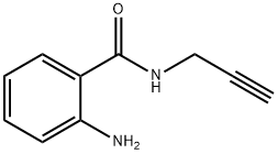 2-氨基-N-(丙-2-炔-1-基)苯甲酰胺 结构式