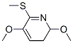 Pyridine, 2,3-dihydro-2,5-dimethoxy-6-(methylthio)- (9CI) 结构式