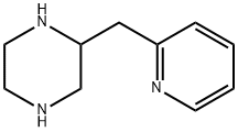 Piperazine, 2-(2-pyridinylmethyl)- (9CI) 结构式