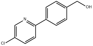 4-(3-Cyanopyridin-2-yl)benzyl alcohol 结构式