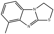 Thiazolo[3,2-a]benzimidazole, 2,3-dihydro-8-methyl- (9CI) 结构式