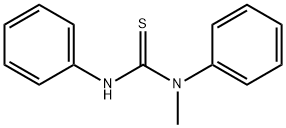 N-Methyl-N,N'-diphenylmercaptoformamidine 结构式