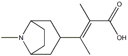 惕各酰托品因 结构式