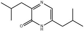 3,6-二异丁基吡嗪-2(1H)-酮 结构式