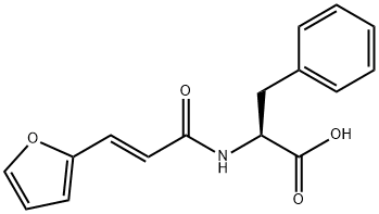 N-(3-(2-furyl)acryloyl)phenylalanine 结构式