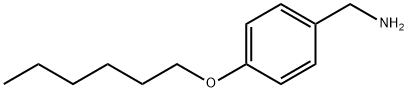 4-HEXYLOXYBENZYLAMINE 结构式