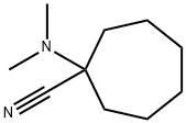 Cycloheptanecarbonitrile, 1-(dimethylamino)- (9CI) 结构式