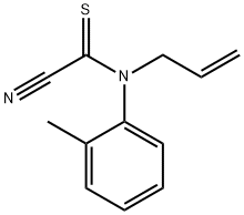 o-Formotoluidide,  N-allyl-1-cyanothio-  (7CI,8CI) 结构式