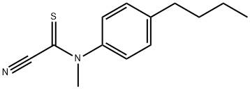 Formanilide,  4-butyl-1-cyano-N-methylthio-  (7CI,8CI) 结构式