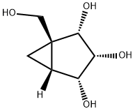 Bicyclo[3.1.0]hexane-2,3,4-triol, 1-(hydroxymethyl)-, (1S,2S,3R,4R,5R)- (9CI) 结构式