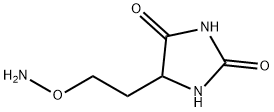 2,4-Imidazolidinedione, 5-[2-(aminooxy)ethyl]- (9CI) 结构式