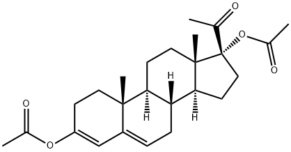 孕甾-3,5-二烯-3Β,17Α-二醇-20-酮-3,17-二醋酸酯 结构式