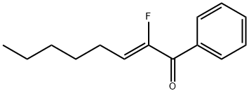 2-Octen-1-one, 2-fluoro-1-phenyl-, (2Z)- (9CI) 结构式