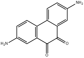 2,7-二氨基菲-9,10-二酮 结构式