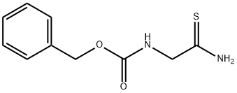 N-苄氧甲酰甘氨酸硫代酰胺 结构式