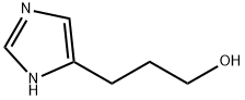 1H-咪唑-5-丙醇 结构式