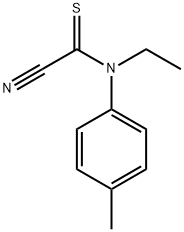 p-Formotoluidide,  1-cyano-N-ethylthio-  (7CI,8CI) 结构式